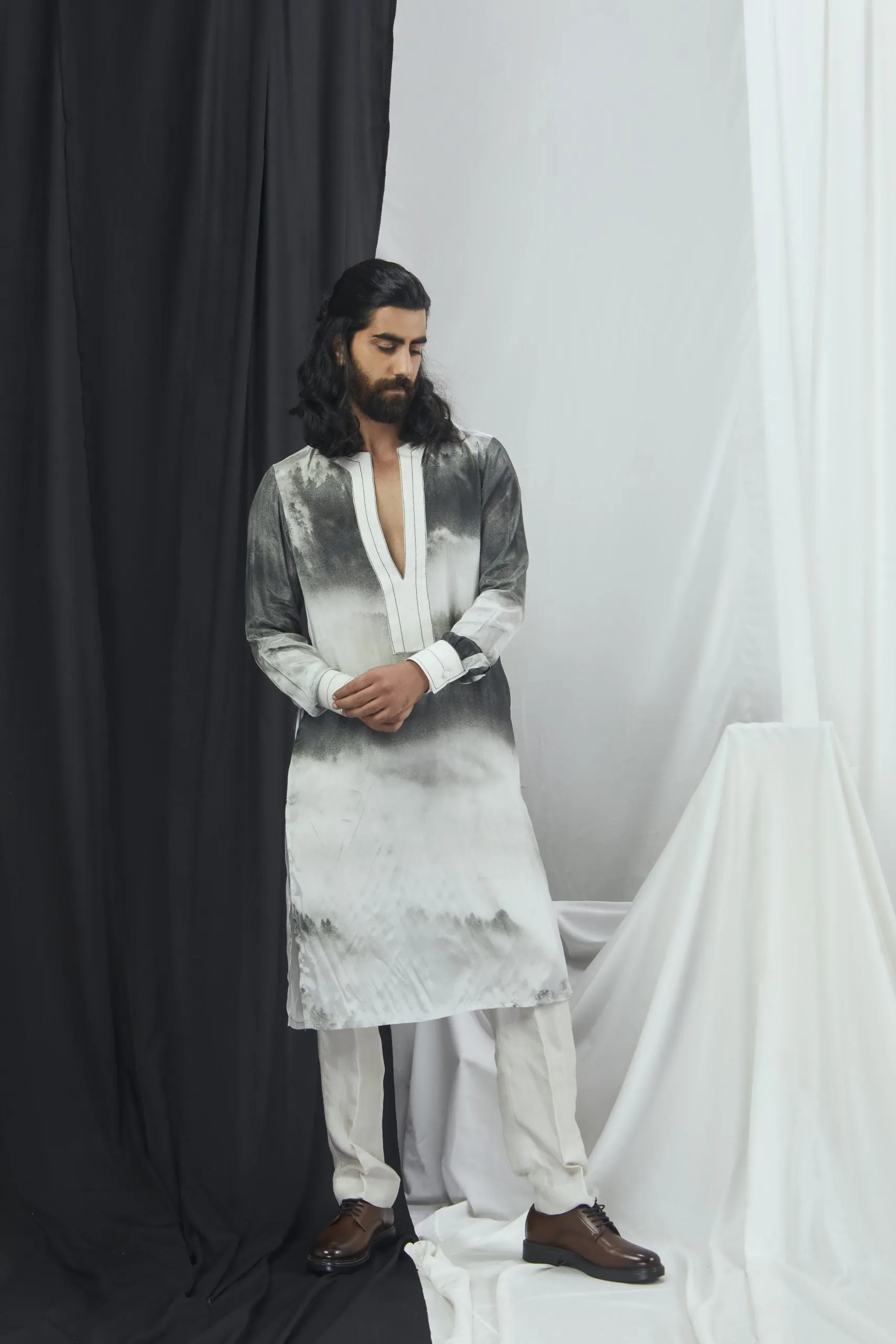 Printed Kurta Set with Pants