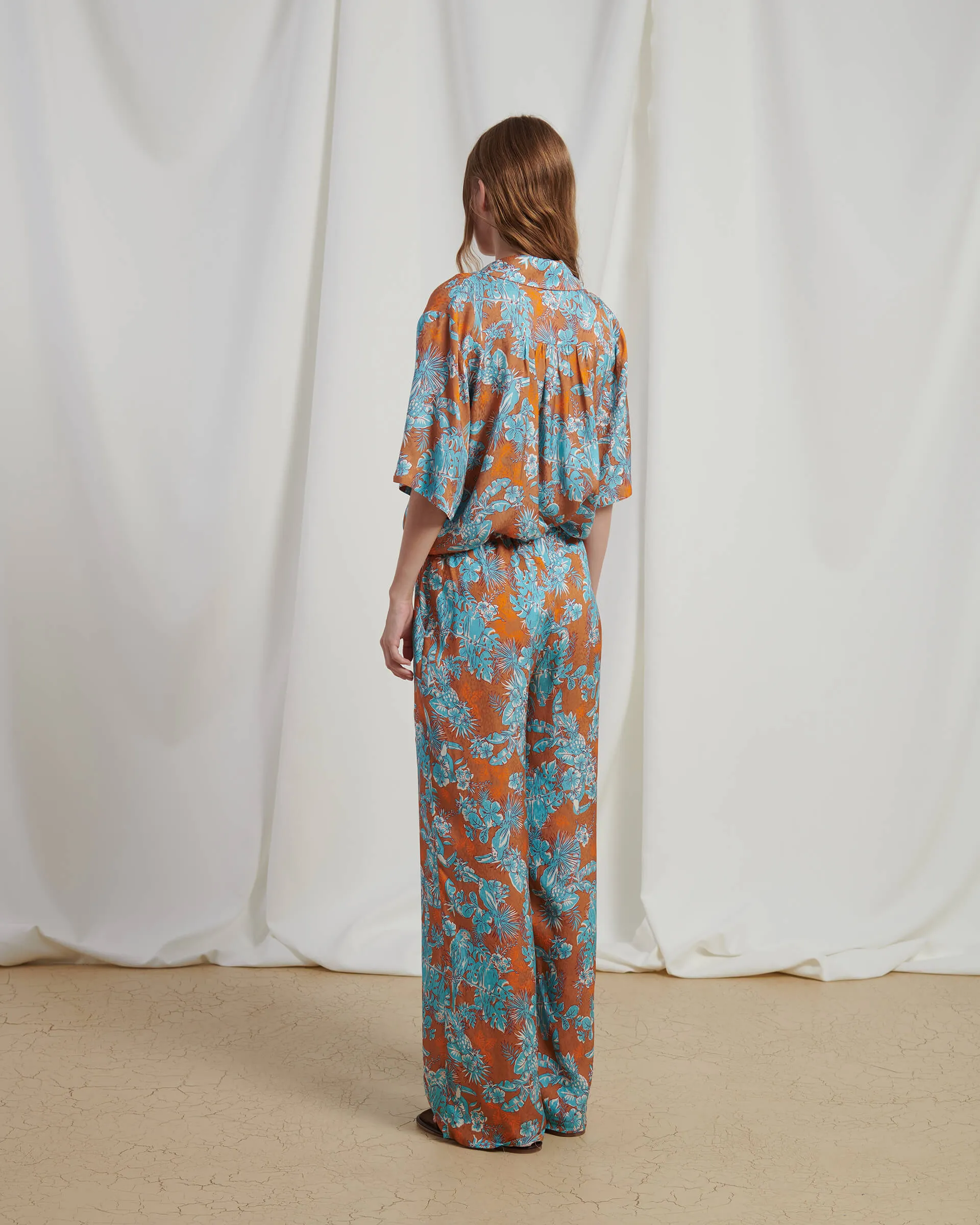PRINTED PALAZZO PANTS