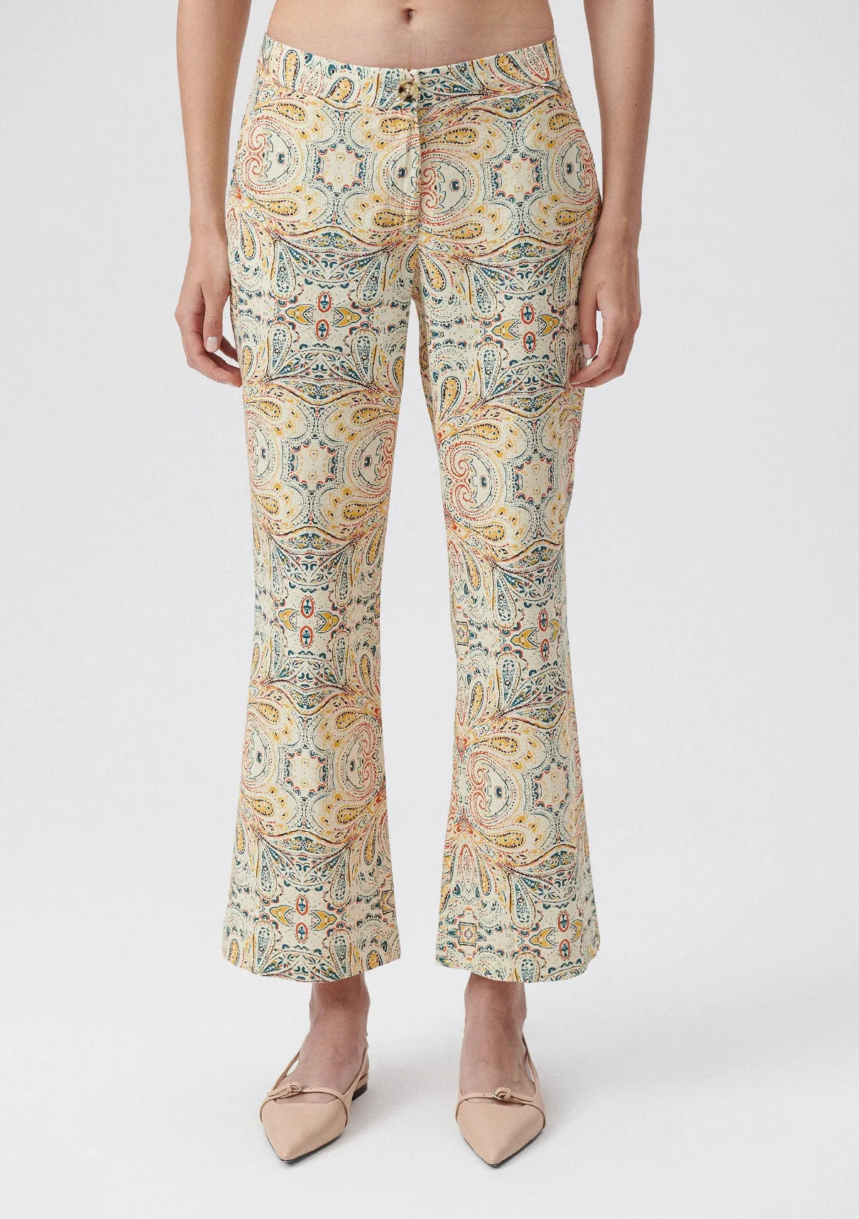 Printed Pants