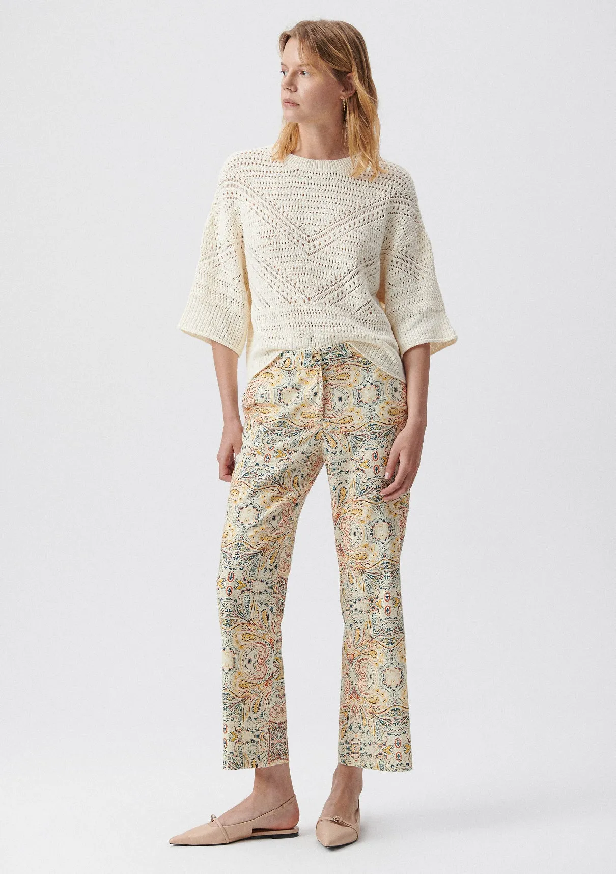 Printed Pants