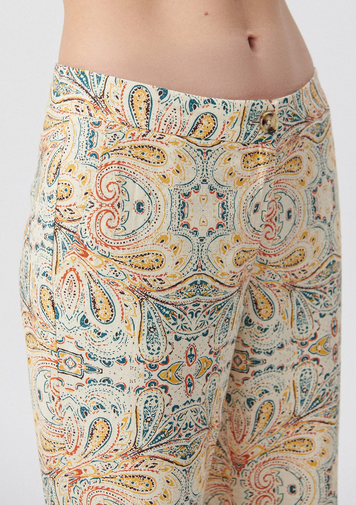 Printed Pants