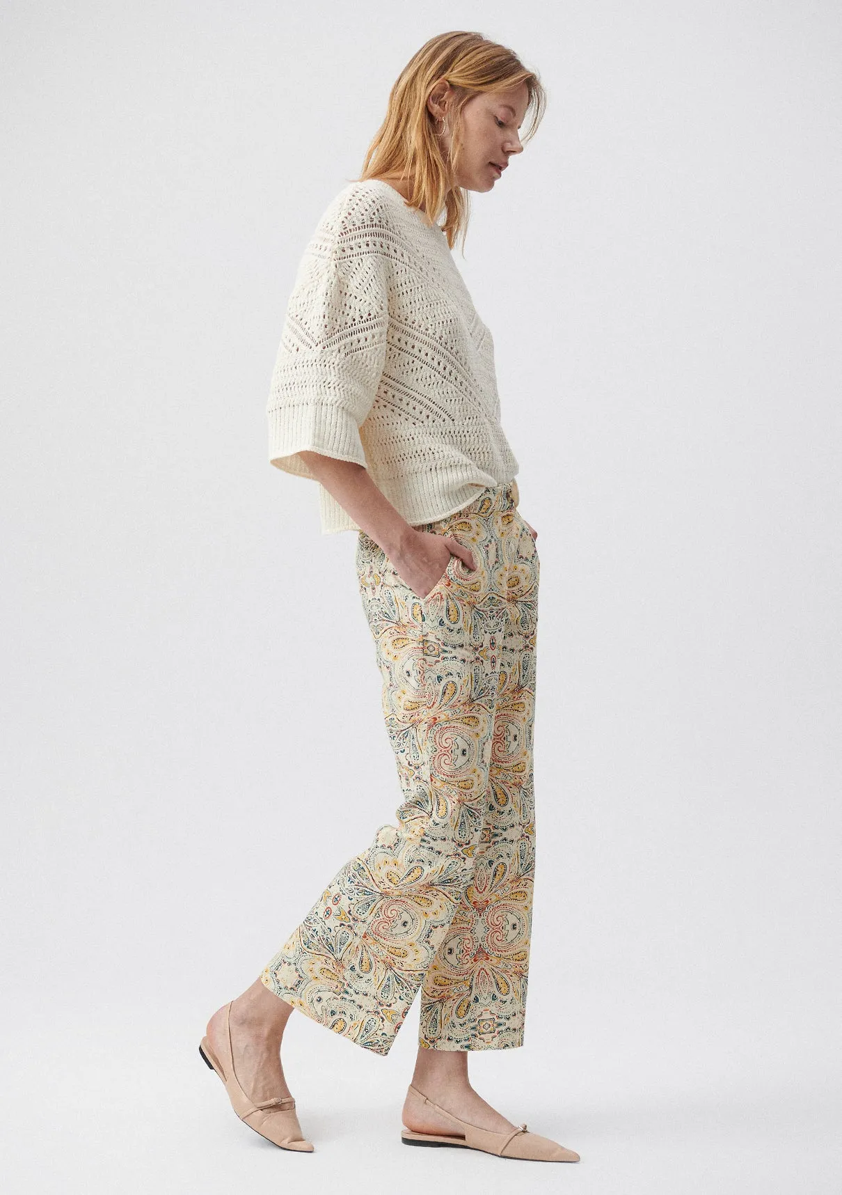 Printed Pants