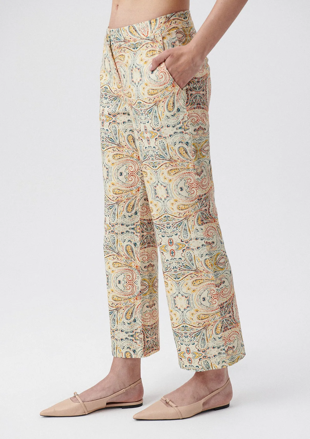 Printed Pants