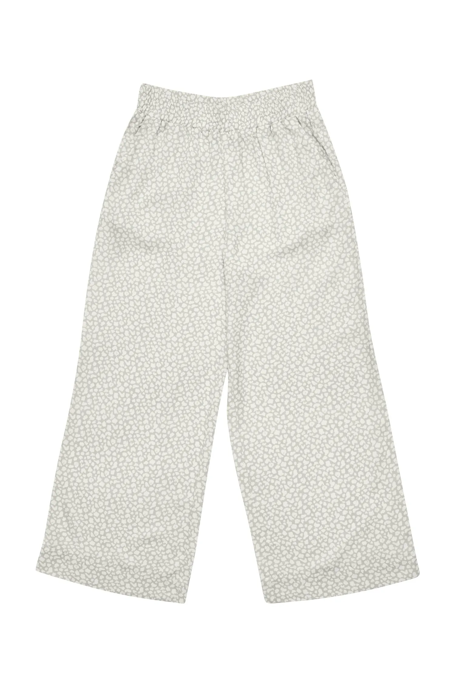 Printed Wide Leg Pants