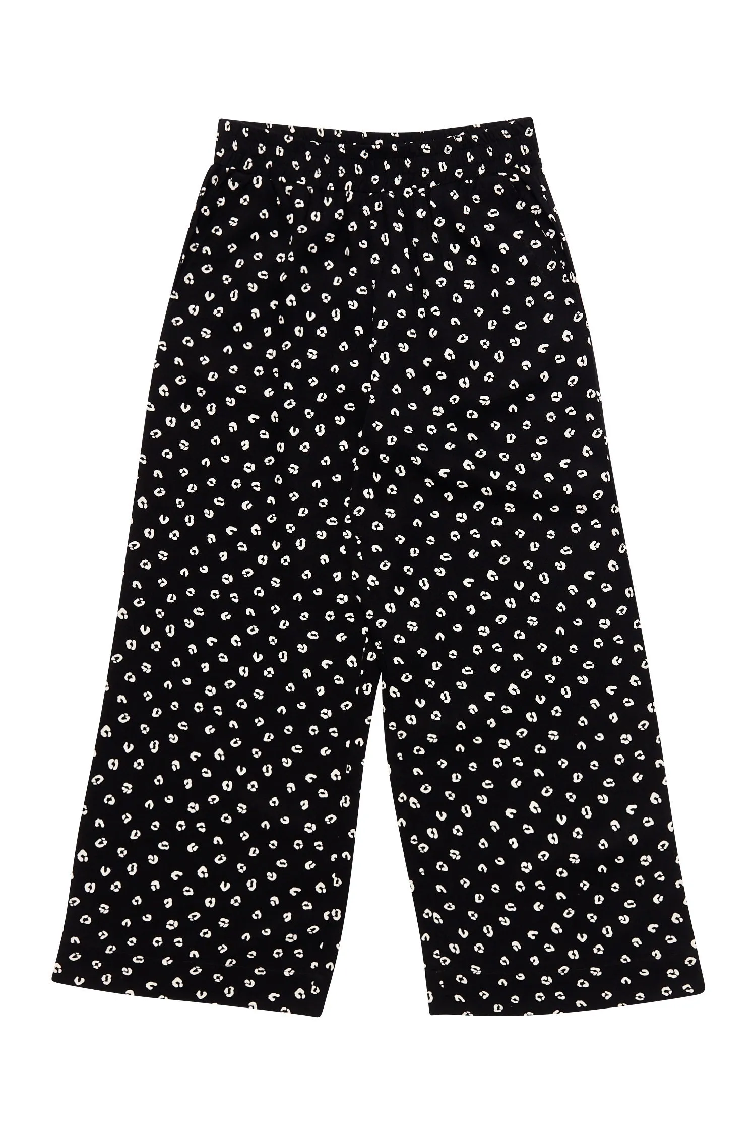 Printed Wide Leg Pants
