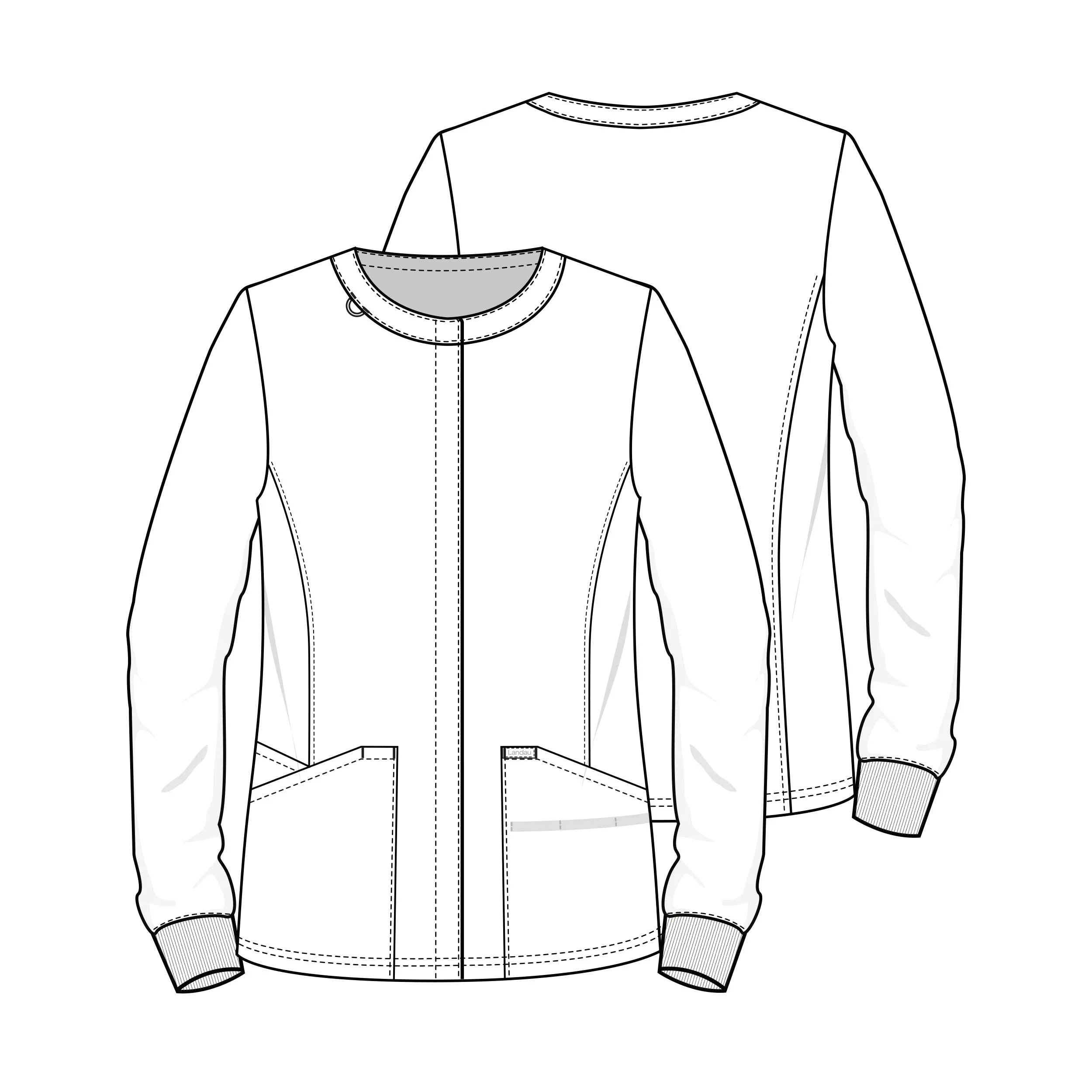 ProFlex Women's 3-Pocket Scrub Jacket COMING SOON