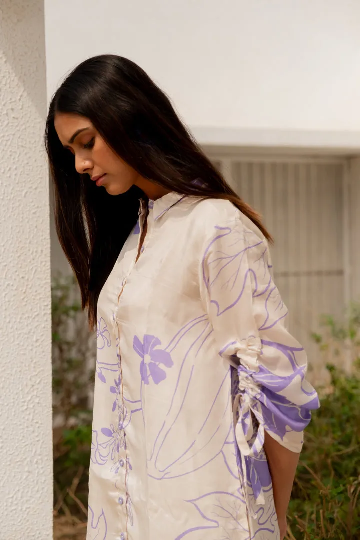 Purple Papeeta Tunic