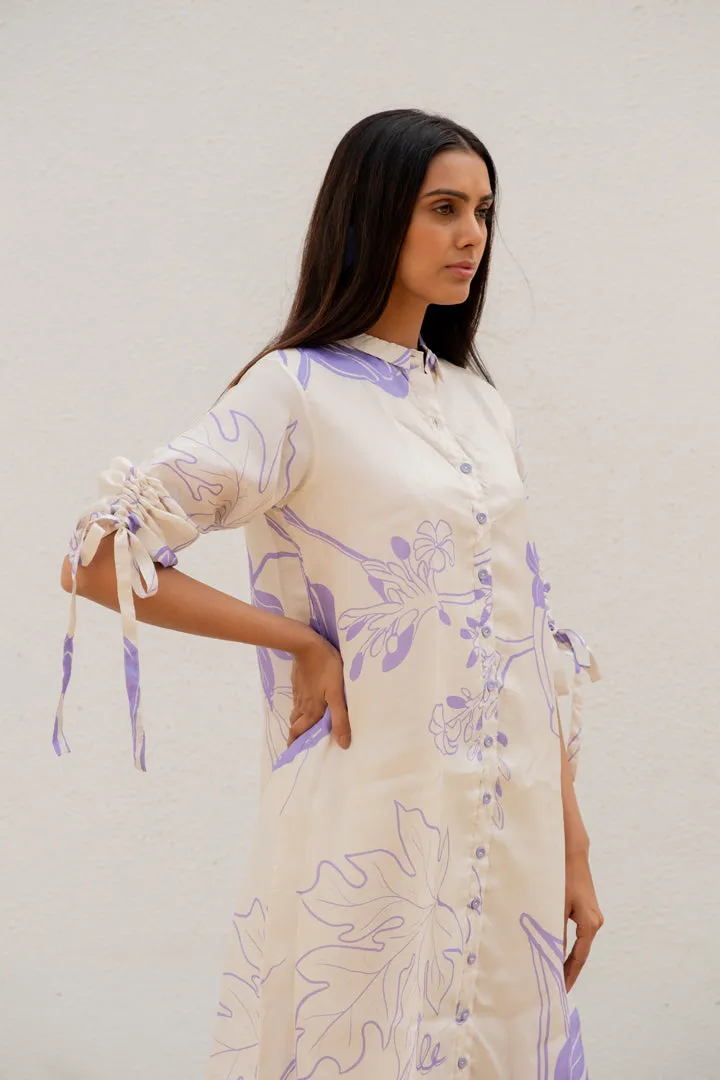 Purple Papeeta Tunic