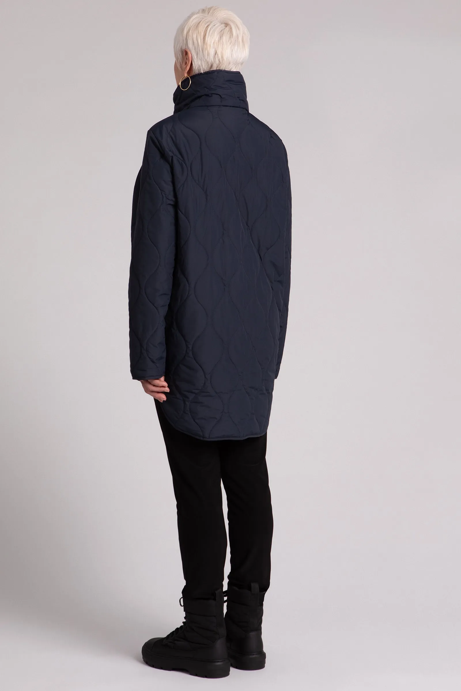 Quilted Shirt Jacket