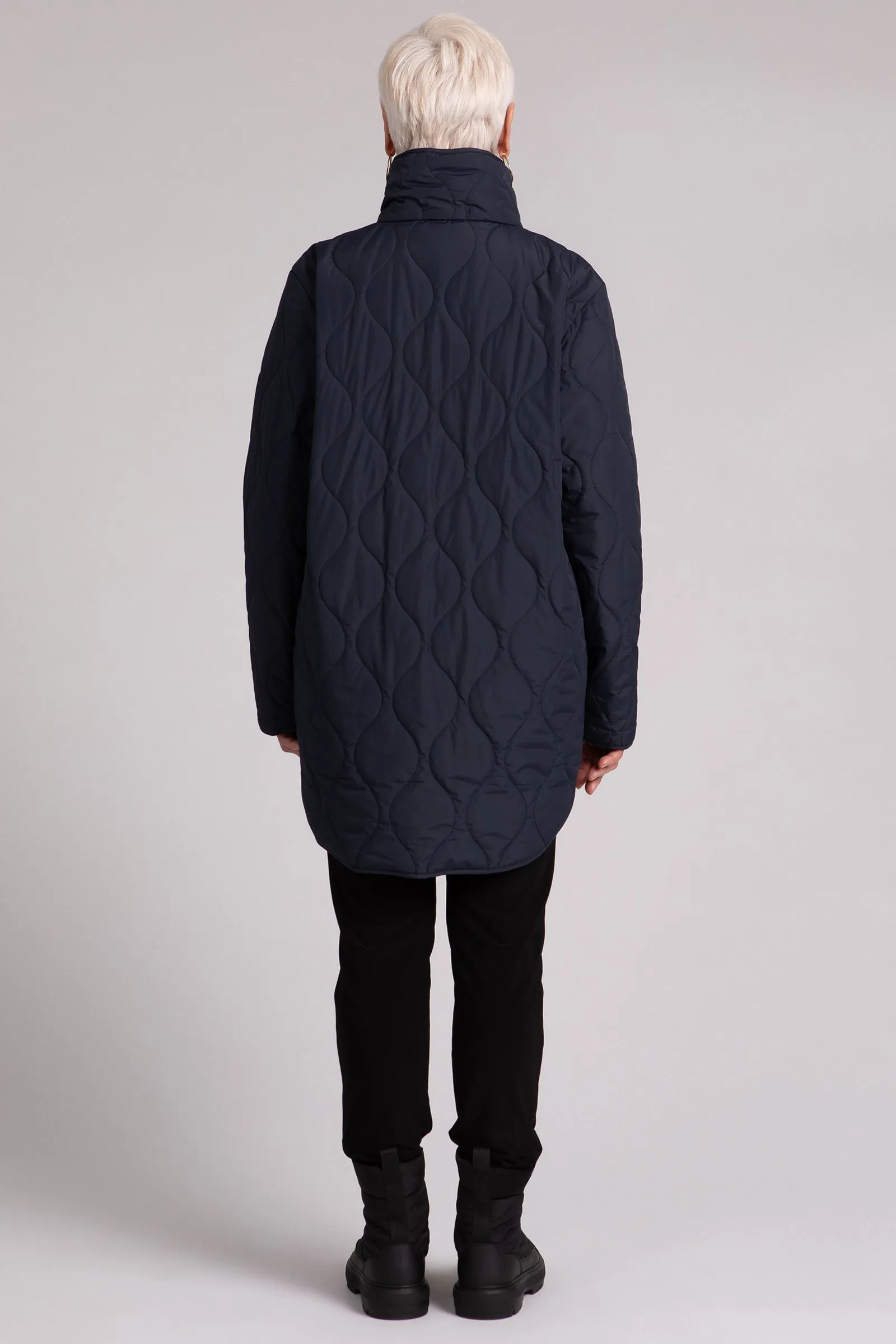 Quilted Shirt Jacket