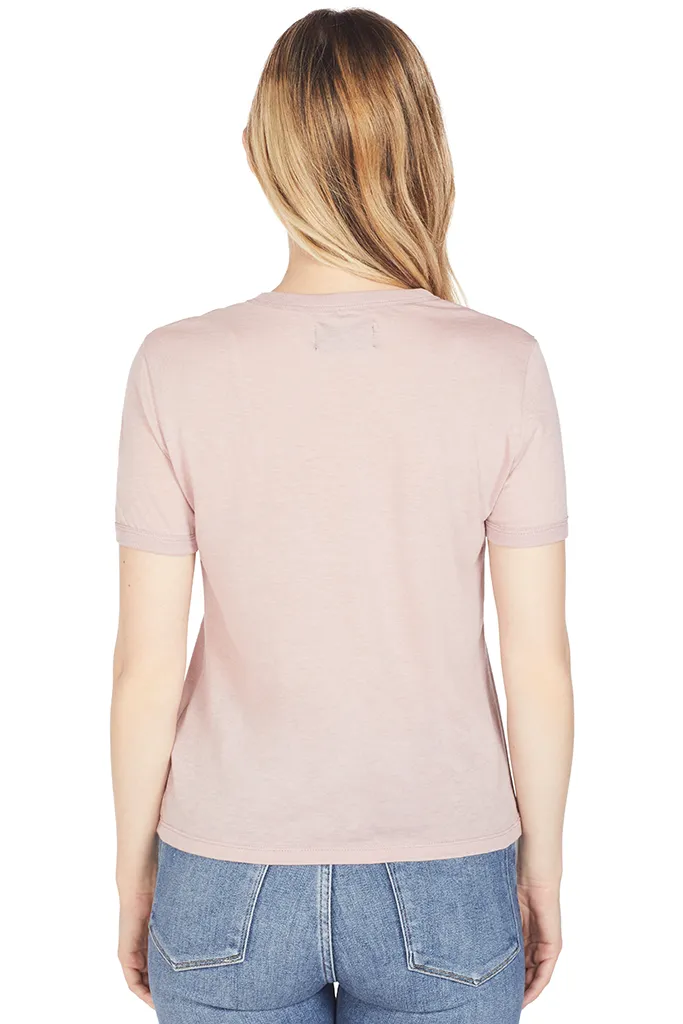 Quinton Ringer Tee (Blush)