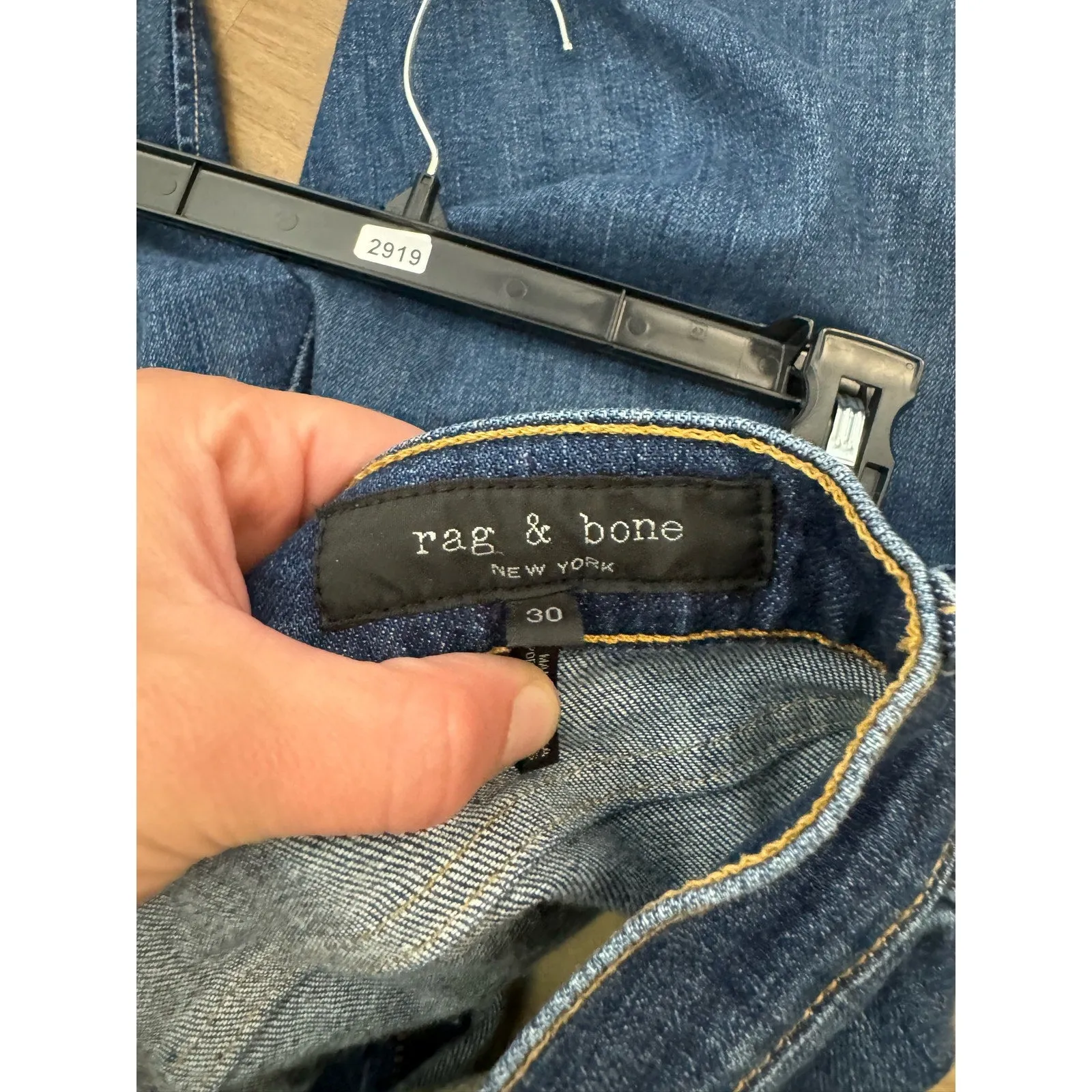 Rag & Bone High Rise Skinny Ankle Jeans Sz 30
