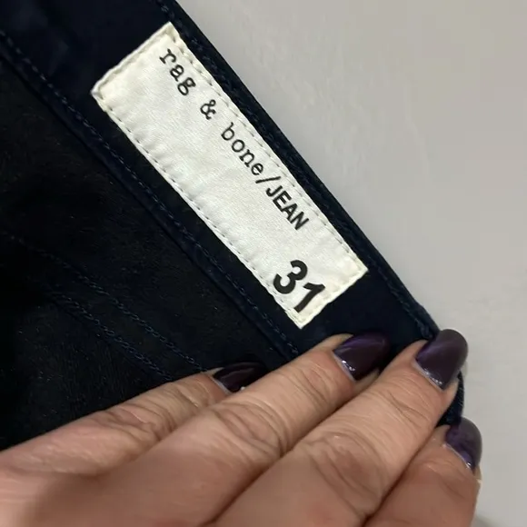 Rag&amp;BoneJeans Skinny Legs Sz 31 Dark Blue NWOT