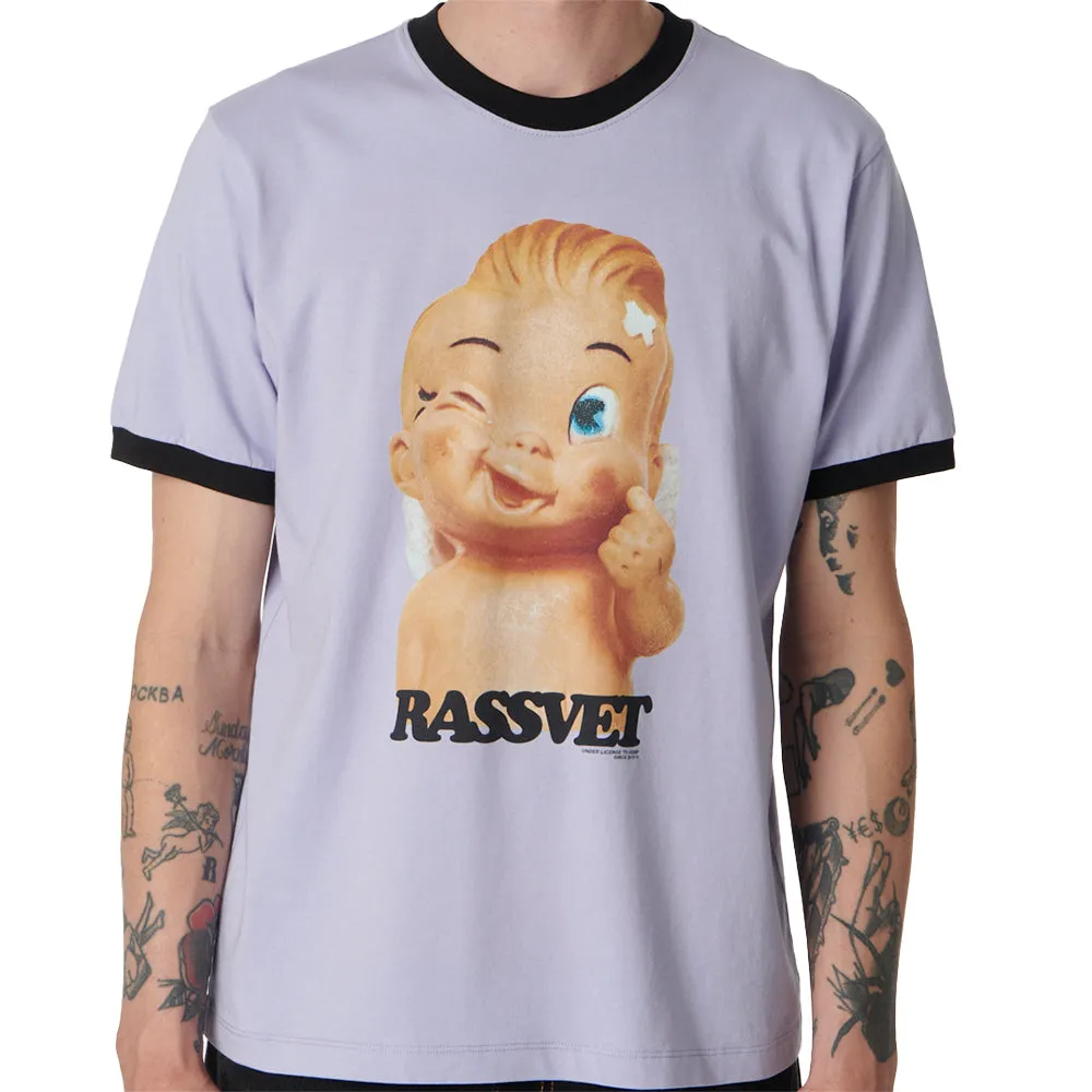 Rassvet Merci Ringer T Shirt Lavender