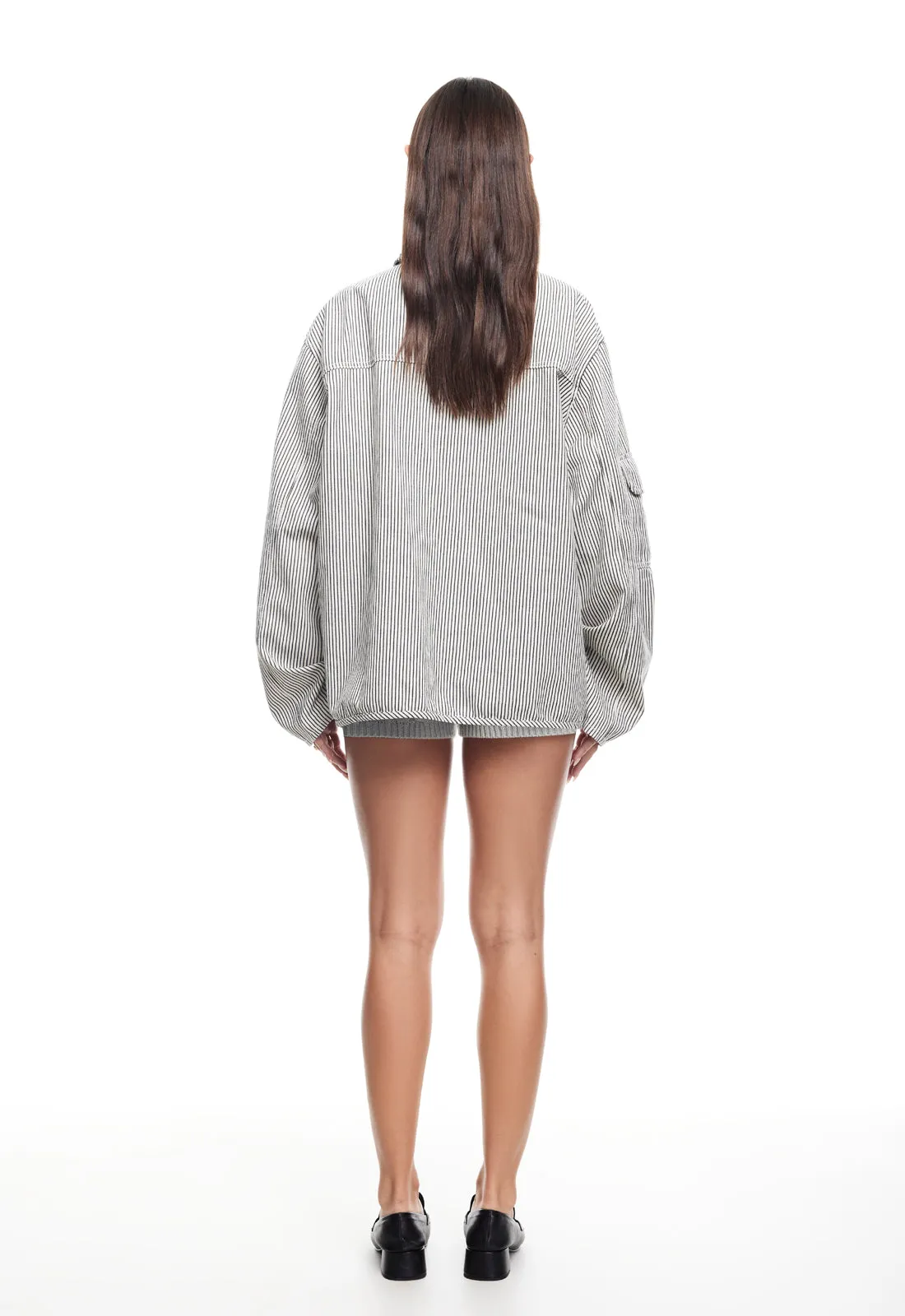 RENACIDA JACKET - PORCELAIN STRIPE