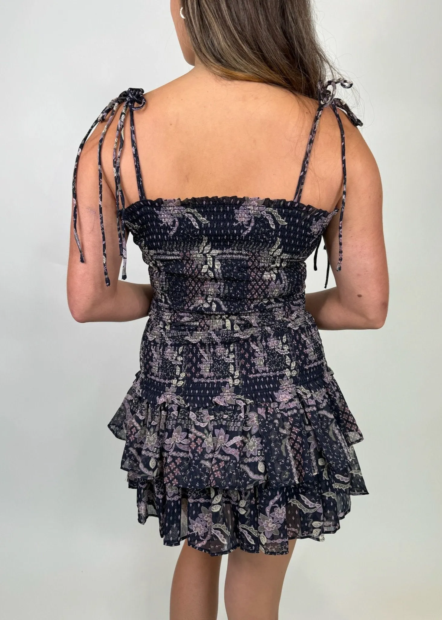 Reset Amie Skirt Navy Combo