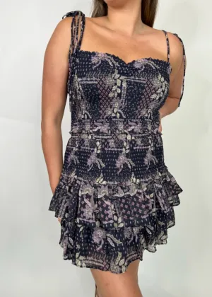 Reset Amie Skirt Navy Combo