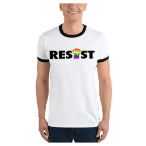 RESIST Ringer Tee