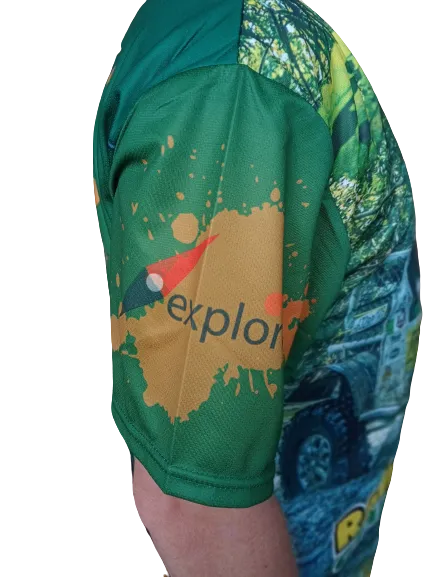 RFC - RainForest Challenge - 2XL FULL SUBLIMATION ROUND NECK T-SHIRT 2018