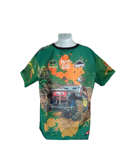 RFC - RainForest Challenge - 2XL FULL SUBLIMATION ROUND NECK T-SHIRT 2018