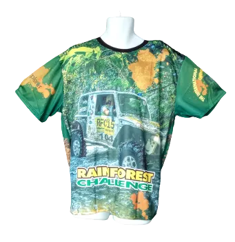 RFC - RainForest Challenge - 2XL FULL SUBLIMATION ROUND NECK T-SHIRT 2018