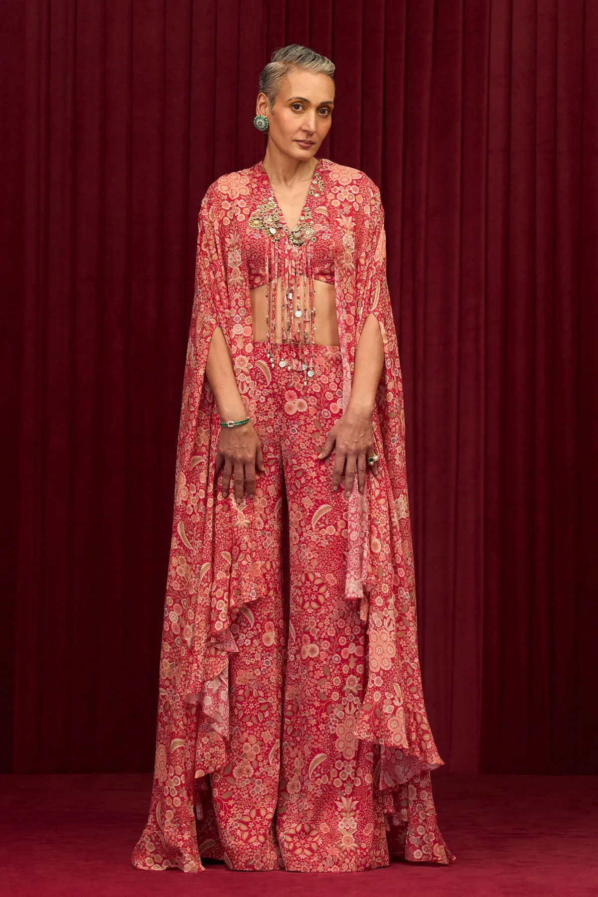 Rhythm Cape Pants Set
