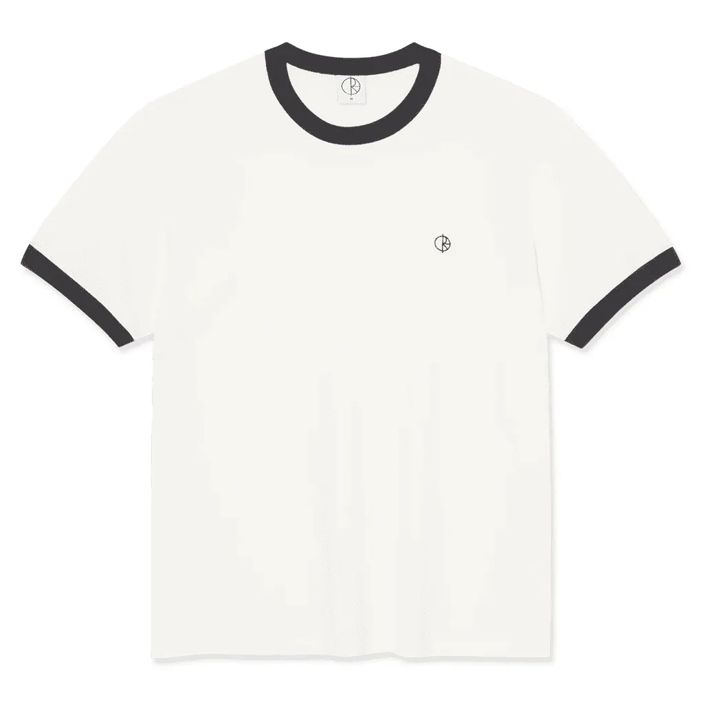 Ringer t-shirt - Cloud white / Navy
