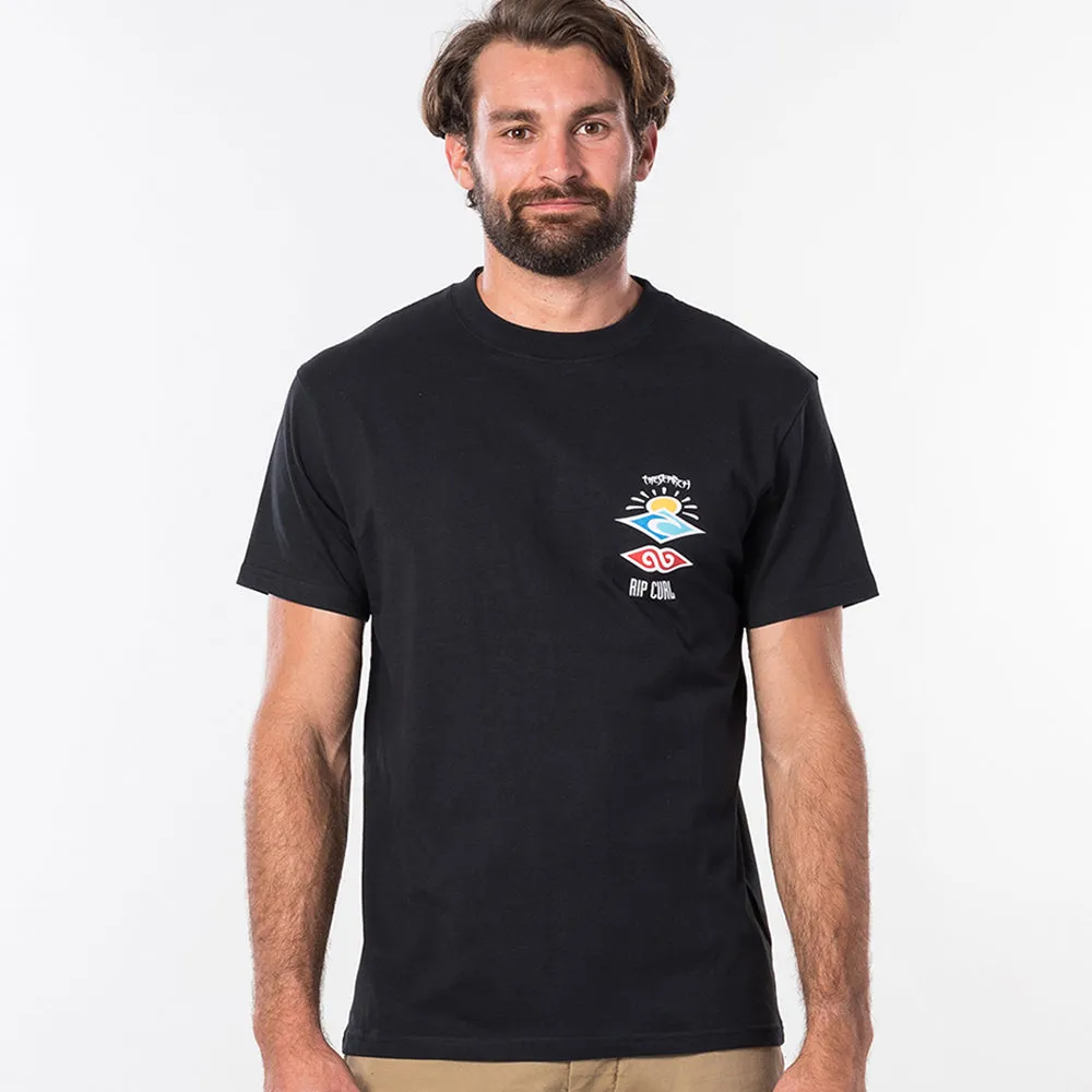 Rip Curl Search Logo Short Sleeved T-Shirt