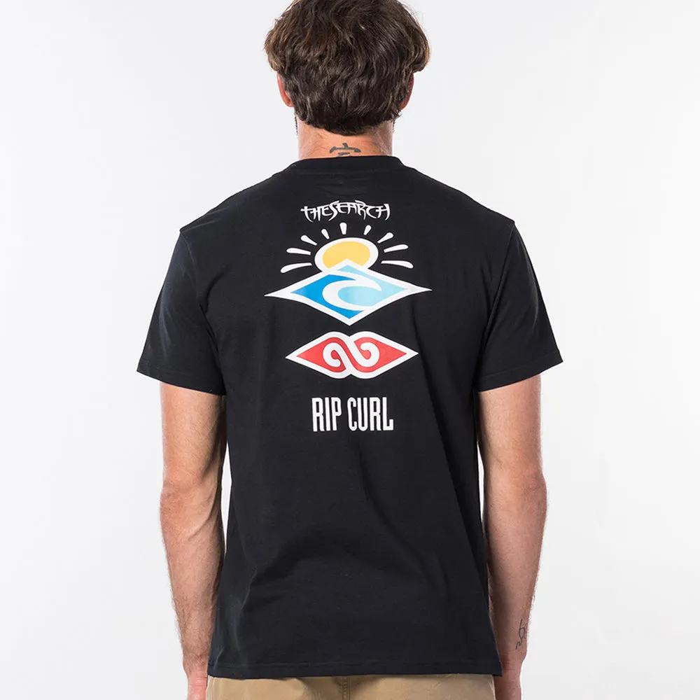 Rip Curl Search Logo Short Sleeved T-Shirt