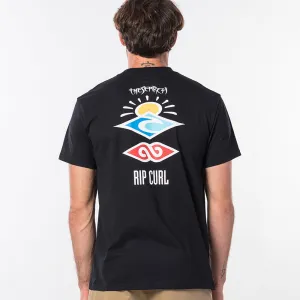 Rip Curl Search Logo Short Sleeved T-Shirt