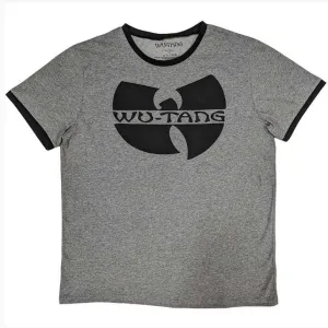 Rock Off - Wu-Tang Clan 'Logo' Unisex Ringer T-Shirt