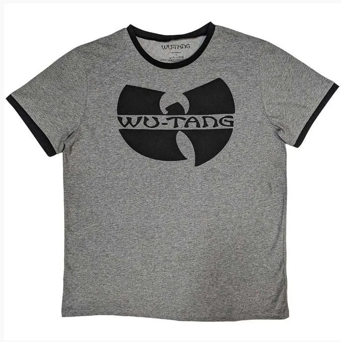 Rock Off - Wu-Tang Clan 'Logo' Unisex Ringer T-Shirt