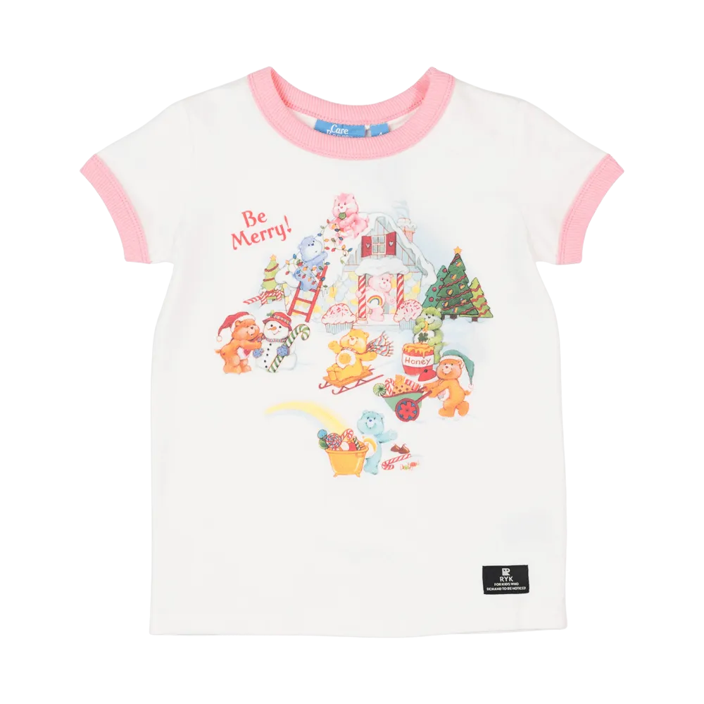Rock Your Kid Merry Care Bears Christmas T-Shirt