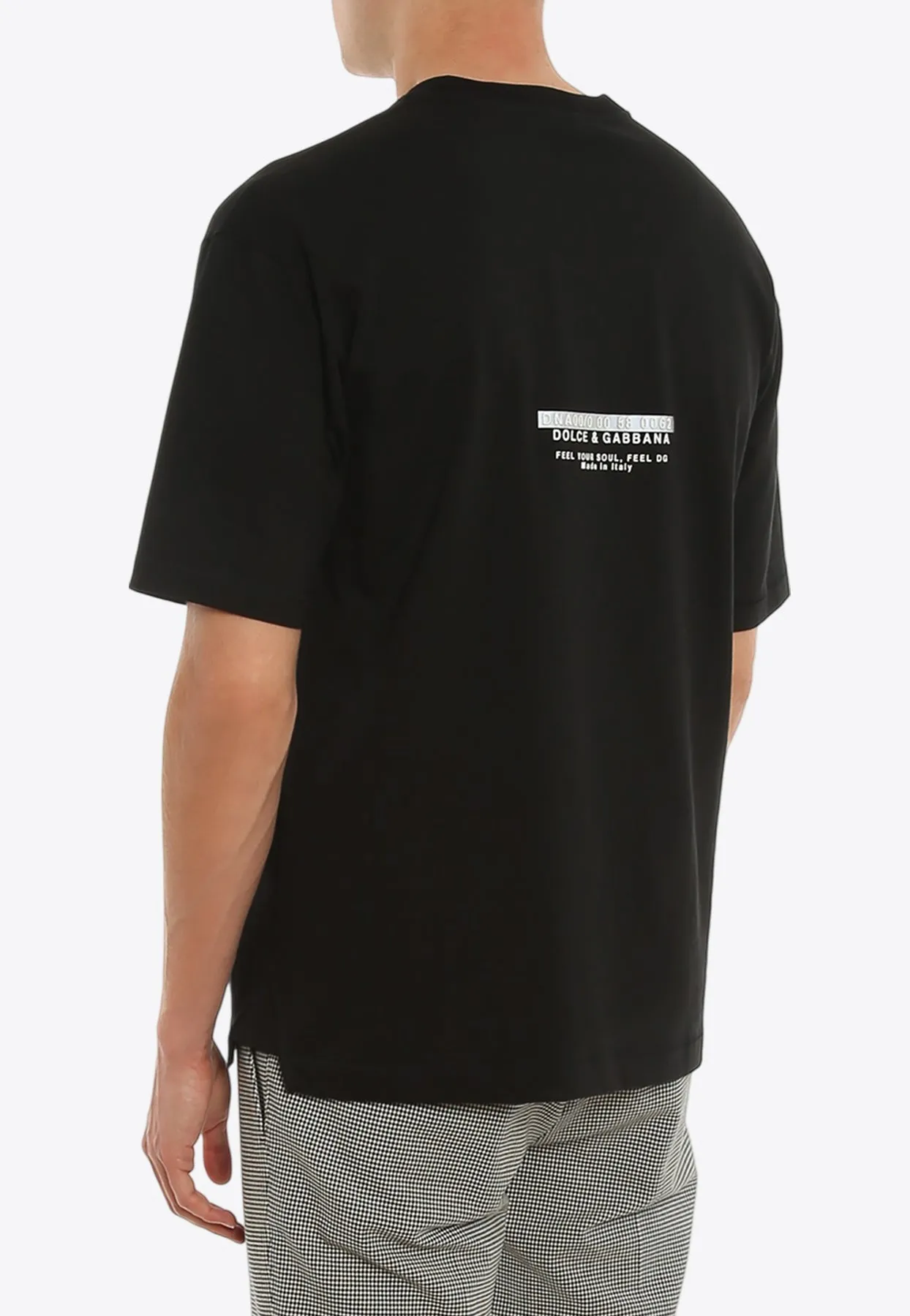 Rubberized Logo Crewneck T-shirt