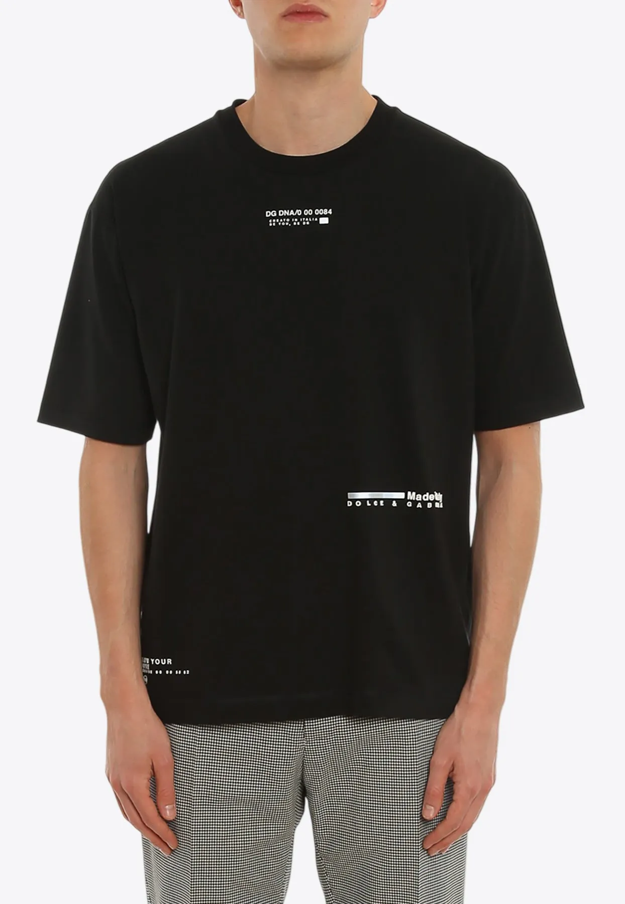 Rubberized Logo Crewneck T-shirt