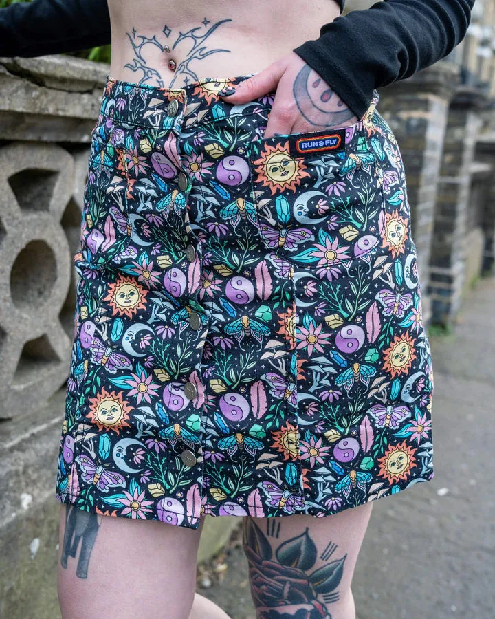 Run & Fly Boho Summer A Line Skirt