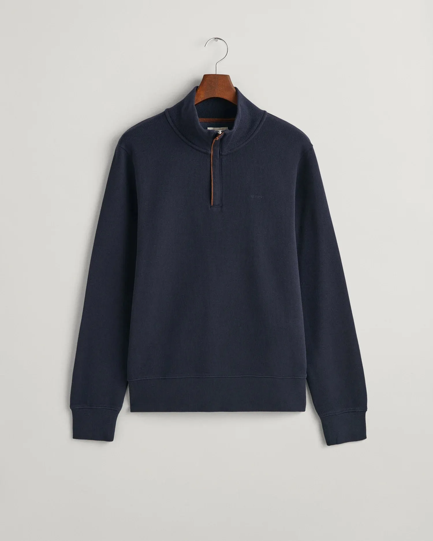 Sacker Rib Half Zip - Evening Blue
