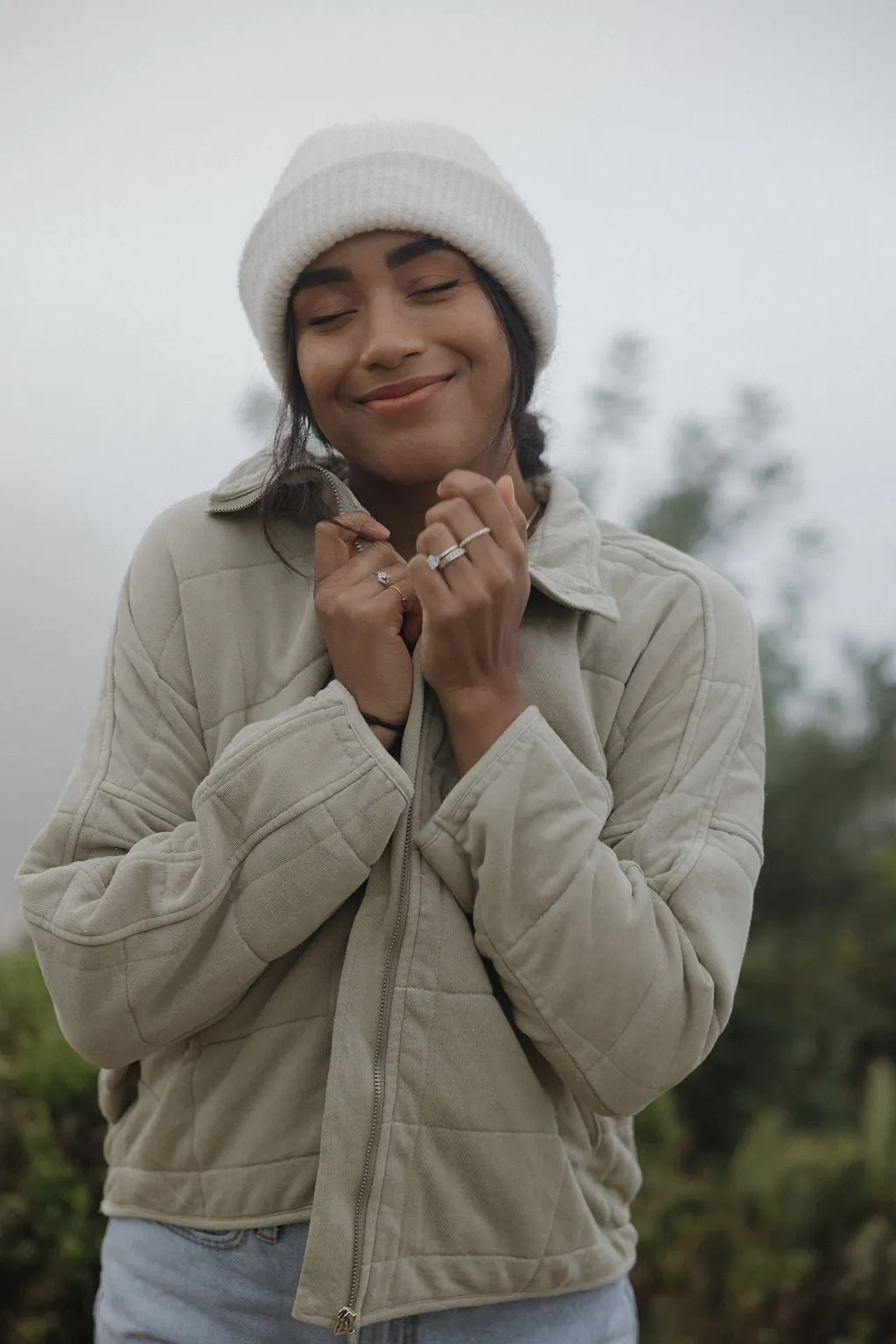 Sage Quilted Jacket