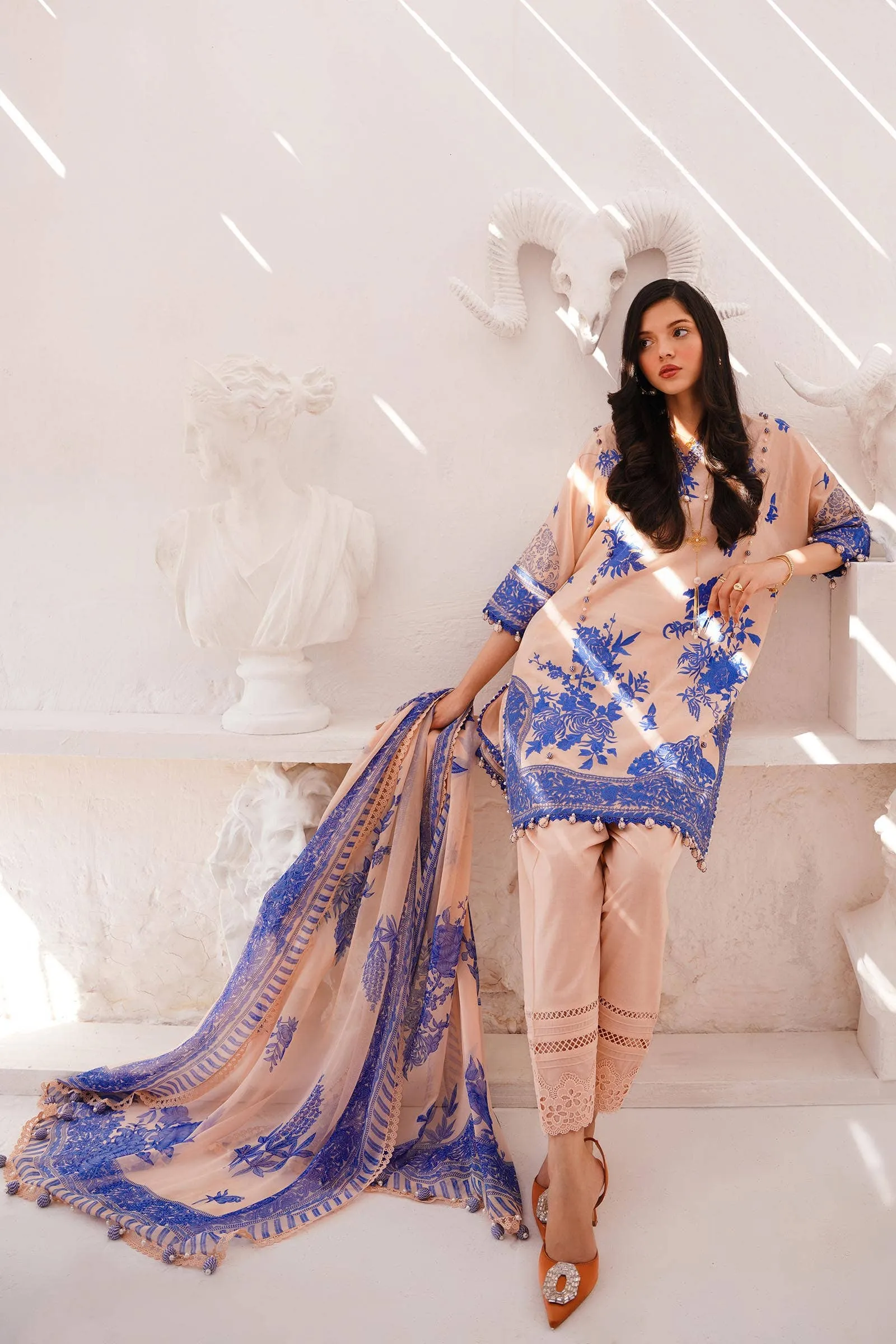 SANA SAFINAZ | Muzlin Spring'24 vol-1  | M241-007B-3CJ