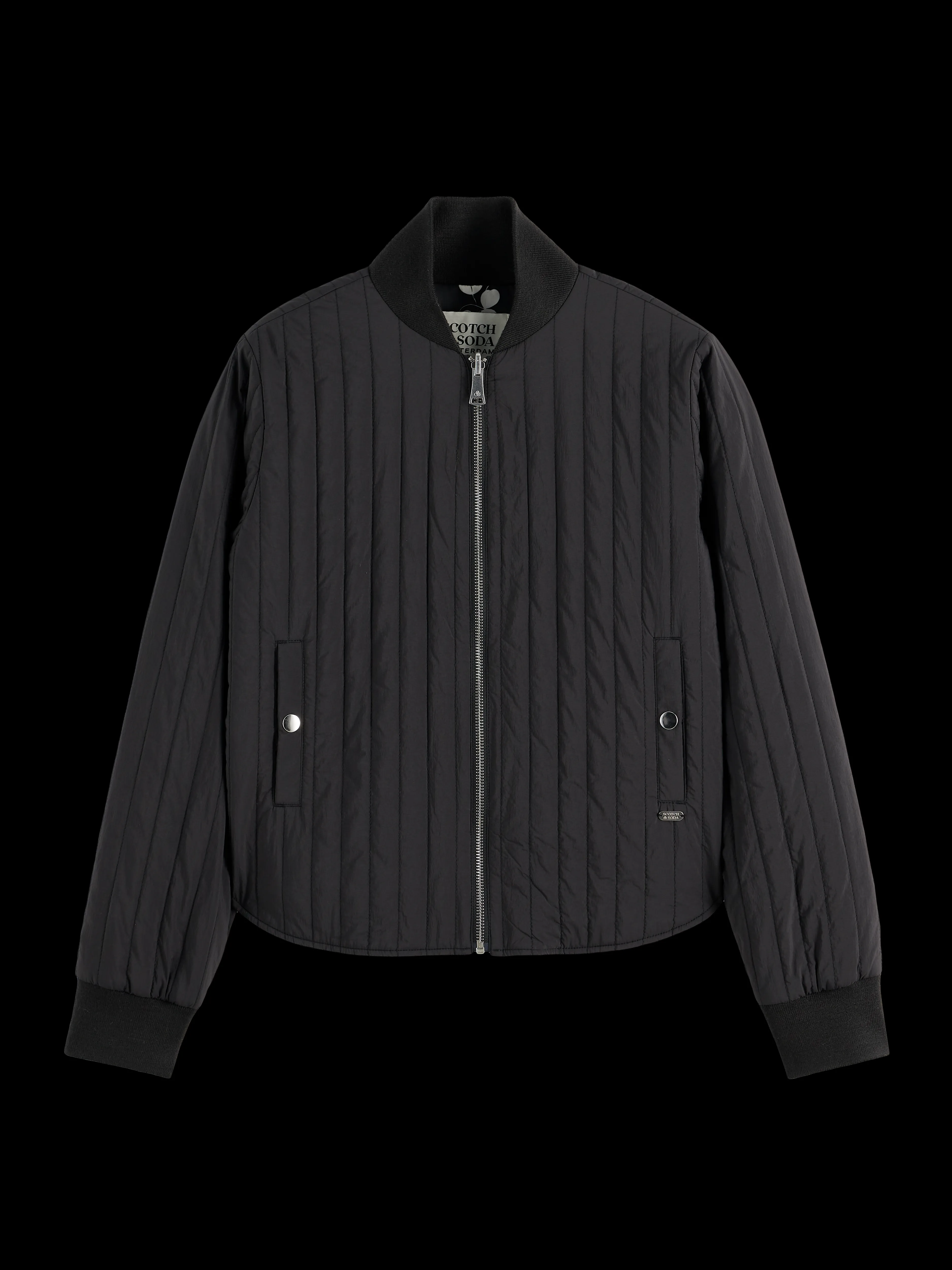 Scotch & Soda Reversible Bomber - Black