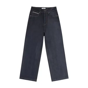 Selvedge Wide-Leg Jeans