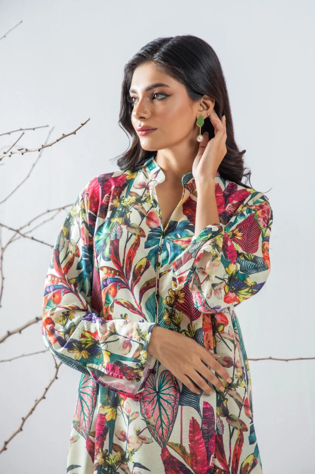 Serenity Bloom Printed Co-ord set