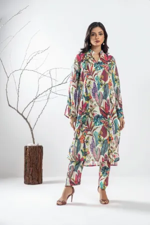 Serenity Bloom Printed Co-ord set