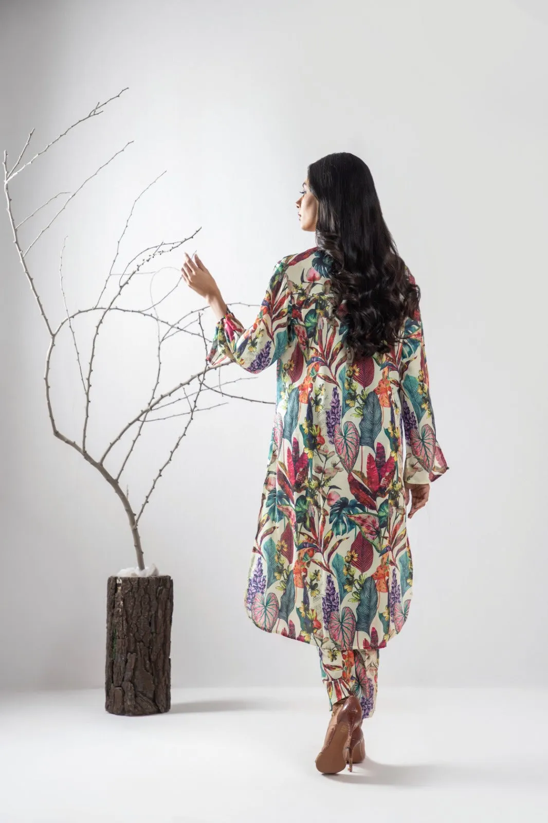 Serenity Bloom Printed Co-ord set