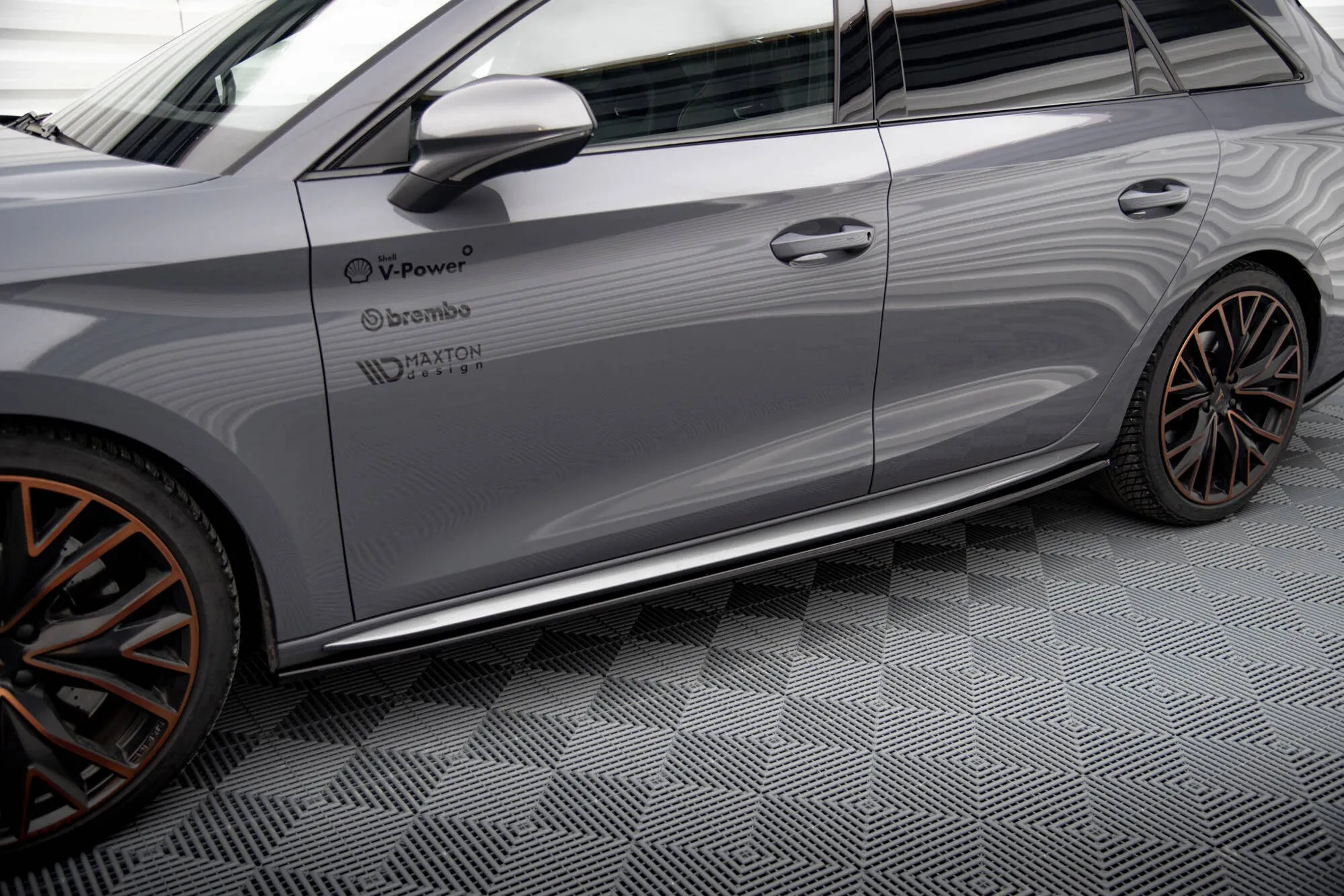 Side Skirts Diffusers Cupra Leon Aero Mk1