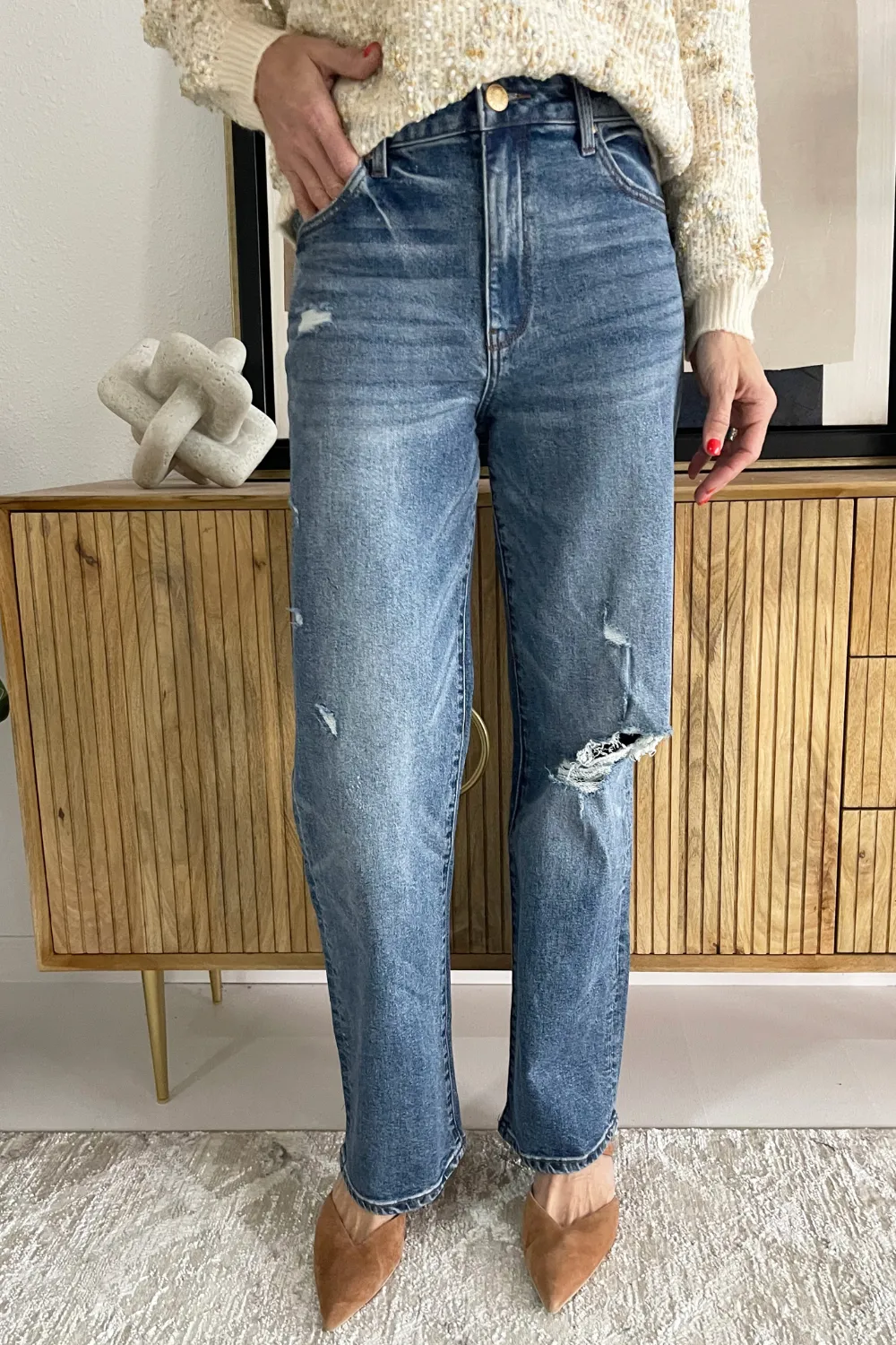 Sienna High Rise Wide Leg 5 Pkt