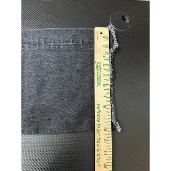 Simon Miller Black Cropped Wide Leg Jeans Size 30 W005 Crop Bora
