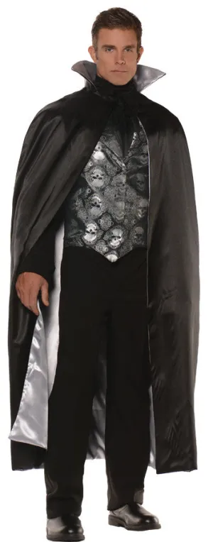Skull Vest Set Adult Std Adult Men Costume