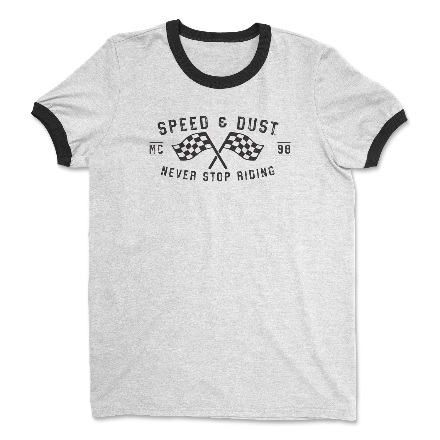 Speed & Dust Original - Ringer T-Shirt