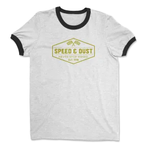 Speed & Dust Retro - Ringer T-Shirt